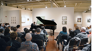  Mason Gross faculty member, pianist Yevgeny Morozov performing works by Mozart, Prokofiev, Chopin, Liszt, and Bizet.
