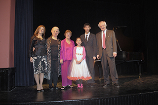 Piano Studio Gallery:  From Left to Right: FRANCESCA GERSHWIN, KAREN SALLIANT BYGOTT, SUSAN STARR, JENNIFER LIU, KEVIN JANG, SERGEI POLUSMIAK. 