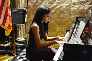  Amuliya performs Rachmaninov early composition.  