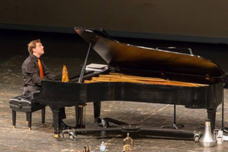  Tuba Bach Chamber Music Festival: pianist Yevgeny Morozov plays Precipitato from Prokofiev's Sonata No.7. 