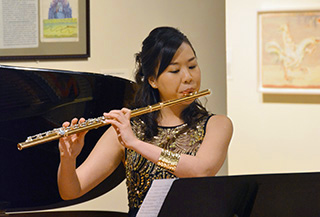  Concert series at the The Zimmerli Art Museum: Flutist Amy Tu is a prize winner of the National Flute Association (NFA) Masterclass Performers Competition, 
                                           Baur Scholarship Competition, and Frank Bowen Young Artist Competition. 