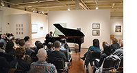  Pianist Yevgeny Morozov with flutist Amy Tu present a recital in the Zimmerli Art Museum (Mason Gross Concert Series).